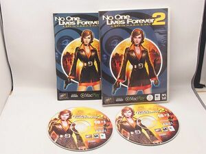 美品 No One Lives Forever 2 輸入盤 MacPlay MAC マック マッキントッシュ PCゲーム