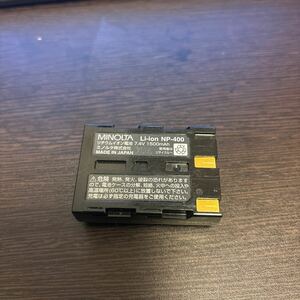 コニカミノルタ純正品　NP-400　リチウムイオンバッテリー/電池パック■Konica MINOLTA