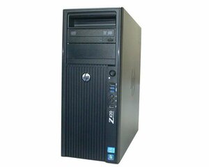 Windows7 Pro 64bit HP Workstation Z420 LJ449AV 水冷モデル Xeon E5-1660 3.6GHz メモリ 2GB HDD 500GB(SATA) DVDマルチ Quadro NVS295