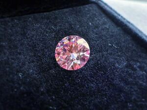 モアサナイト ピンク pink 2.0CT 8.0mm ルース 裸石 証明書付き 人工ダイヤモンド 桜 sakura さくら モアッサナイト