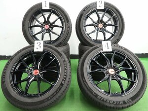 4本 RAYS グラムライツ 19インチ 8J+45 ラジアル ミシュラン Pilot Sport4 2021年 235/55R19 RAV4 レクサス RX NX 10系 エクストレイル T33