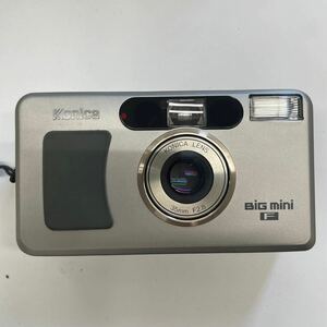 03yt カメラ Konica BiG mini F 35mm f2.8 コンパクト 本体 動作確認済み