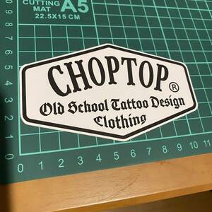 ★新品 CHOPTOP／シール ロゴ チョップトップtattoo design ステッカー