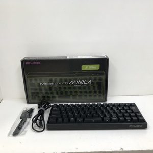 FILCO Majestouch MINILA 赤軸　FFKB68MRL/NB カナなし 日本語配列68キー　240207SK260918