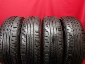 中古タイヤ 195/65R16 92H 4本セット ダンロップ エナセーブ EC300＋ 8.5分山★n16 ロッキー ライズ アテンザ