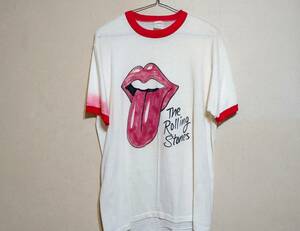 ■70s■Rolling Stones ヴィンテージ Tシャツ ローリングストーンズ 1円■80s