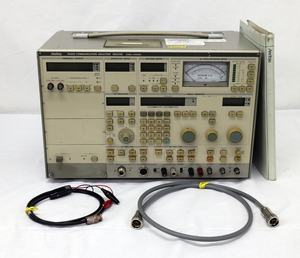 【正常動作品】ANRITSU MS555B /01/02/03 無線機テスタ