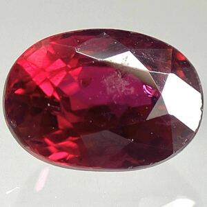 (天然ルビー0.501ct)M 5.0×3.5mm ルース 裸石 ruby 宝石 ジュエリー 貴石 コランダム ソーティング付き テDC0