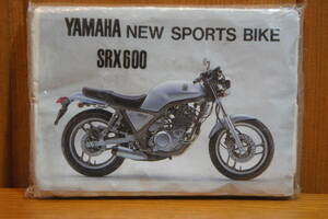 ポケットティシュ ヤマハ SRX600 YAMAHA 80年代当時もの スーパーシングル 単気筒