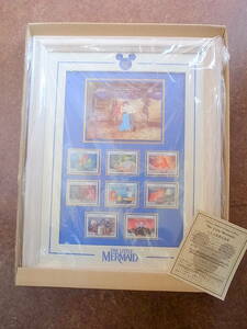 ☆ディズニー☆Disney Limited Stamp Gallery/The Little Mermaid☆150枚限定☆額入り切手コレクション☆保管品☆