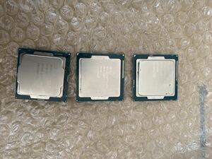 共3個 Intel CPU Core i7-8700/ i5 -4570 /i3-4170 中古動作品