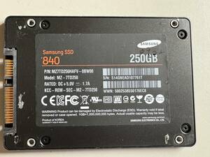 SAMSUNG【動作確認済み】SSD 250GB 0932