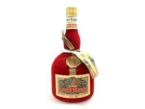 ■【未開栓】GRAND MARNIER/グラン マルニエ 赤ベロア ボトル リキュール 700ml 40％ お酒 古酒 (47051A1)　