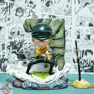 在庫処分 ONEPIECE ワンピース フィギュア ロロノア・ゾロ ニ刀流 弐斬り SDスケール GK完成品 POP P.O.P