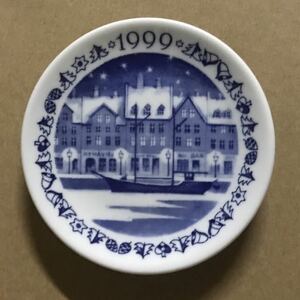 ロイヤルコペンハーゲン 小皿 1999 NYHAVN イヤープレート ROYAL COPENHAGEN 送料無料