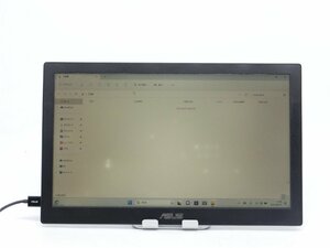 2018年モデル　ASUS MB169B+ モバイルモニター モバイルディスプレイ 薄さ8mm・軽量800g、USBで簡単接続 15.6インチIPS フルHD USB3.0