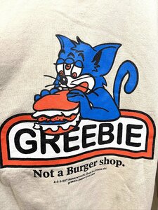 GREEBIE クルー スウェット XL メンズ グリービー トレーナー 猫