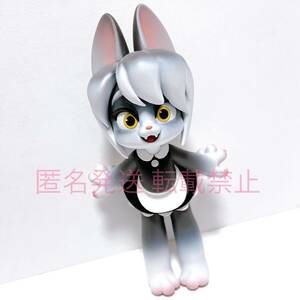空想造物 KONGZOO 純天然 メイドキャット シリーズ メイド キャット 猫 ネコ CAT フィギュア マスコット ドール 人形 女の子 ガール 白黒猫