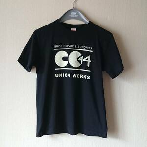 【新品未使用】UNION WORKS ユニオンワークス　スタッフTシャツ　Sサイズ　ブラック