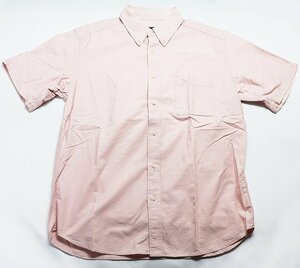 EDDIE BAUER (エディーバウアー) S/S OXFORD BD SHIRT / オックスフォード 半袖ボタンダウンシャツ ピンク size M