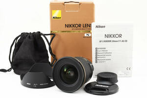 ★箱付良品★ Nikon AF-S NIKKOR 20mm f/1.8G ED ニコン レンズ ＃2465