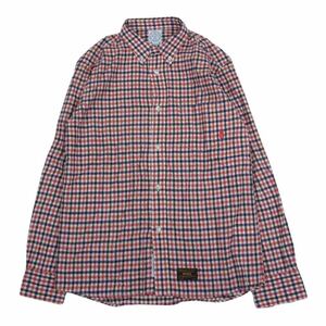 WTAPS ダブルタップス 15AW 152LTDT-SHM04 CHECK L/S 01 SHIRT COTTON FLANNEL チェック 長袖 シャツ コットン フランネル M【中古】