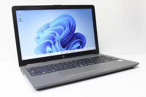 ノートパソコン Windows11 中古 HP Notebook 250 G7 15.6インチ 第8世代 Core i3 SSD256GB HDD500GB メモリ8GB カメラ 10キー DVDマルチ