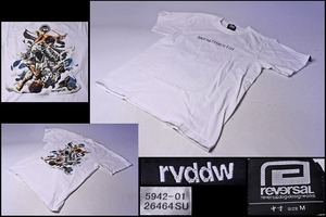 リバーサル ★ BREAK ★ 丸首 Tシャツ ★ 白 ★ M ★ reversal ★ rvddw ★ 格闘技 ★