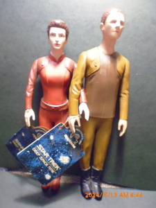 スター・トレック　Star Trek ビンテージ・フィギュア　Deep Space Nine オドとキラ　1994年　Const. Odo and Maj.Kira