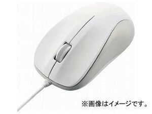 エレコム USB光学式マウス（Mサイズ）ホワイト M-K6URWH/RS(4950381)