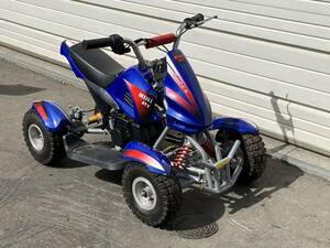 札幌発☆最落なし!【初爆OK!】ミニバギー MINI ATV 2スト 50cc 混合 売切!