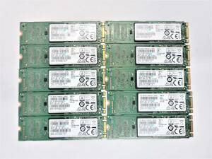 ■10個セット・送料無料■【M.2 SSD128GB】★Samson　サムスン★（管：CW3-SS-10S5）■MZ-NLY1280■動作確認済み　フォーマット済み 