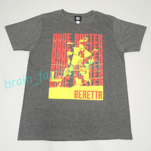 新日本プロレス／BERETTA/バレッタ 半袖Tシャツ-MS1141/sizeM-（未使用に近い） ／管DNO