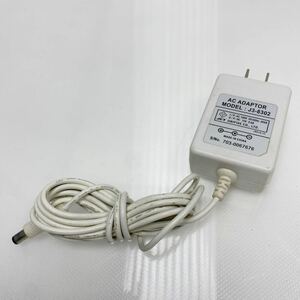 X11 送料無料 即決 UNIFIVE ACアダプタ J3-8302 エフェクター等 楽器 センターマイナス DC15V 0.8A 800mA