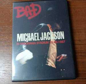 貴重！横浜公演　マイケルジャクソン　バッドツアー　ライブDVD MICHAEL JACKSON BAD TOUR 87年 　高画質　DVD