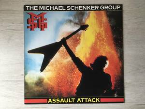 THE MICHAEL SCHENKER GROUP ASSAULT ATTACK TEST PRESSING　ポスター