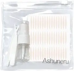 Ashuneru アイテープ ふたえテープ メッシュ 両面 水で貼るタイプ