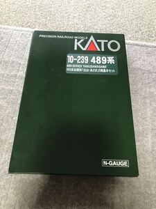 ◆◇KATO　10-239　489系初期型「白山・あさま」基本セット　　 DCCデコーダー対応◇◆