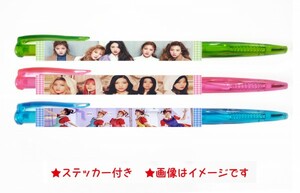 Red Velvet レッドベルベット 写真付き ボールペン 3本セット 01