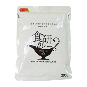 送料無料メール便 レトルトカレー 食研カレー/7612 晩餐館 焼肉のたれでお馴染み日本食研 業務用 200ｇｘ４食セット/卸