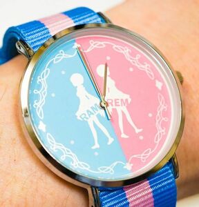 腕時計 アナログ Re:ゼロから始める異世界生活 レムちゃん エミリア スバル オシャレ デザインウォッチ かわいい