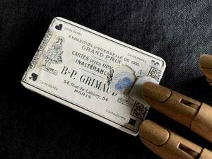稀少 フランス 1900-20s 未開封 デッドストック ピケ カード トランプ B.P GRIMAUD 西洋 カルタ ゲーム 骨董 美術 アンティーク