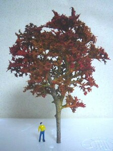 ■樹木ストラクチャー【 晩秋を感じる広葉樹（L）　１本 】　「定形外郵便」送料込