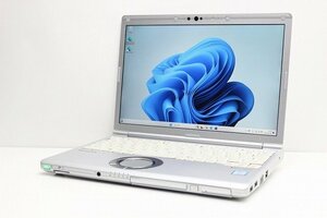 1円スタート ノートパソコン Windows11 Panasonic レッツノート CF-SV7 DVDマルチ 第8世代 Core i5 SSD256GB メモリ8GB Windows10 カメラ