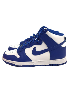 NIKE◆DUNK HI RETRO_ダンク ハイ レトロ/28.5cm/BLU/ポリエステル/nike