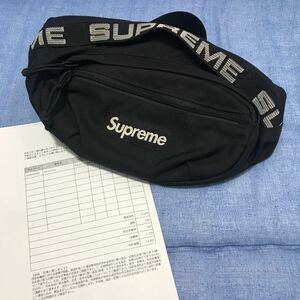 Supreme 18SS Waist Bag Black シュプリーム ウエストバッグ ブラック