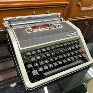 olivetti オリベッティ タイプライター レトロ ヴィンテージ 昭和　アンティーク 昭和レトロ Lettera DL 売切り　ジャンク