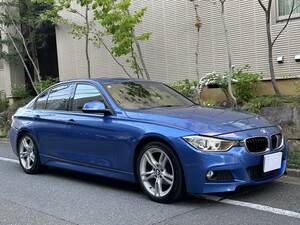 【美車・MC後期モデル】320d M Sports 正規ディーラー車・エリストルブルー・フルセグTV・前後ドラレコ【車検ロング令和7年11月迄！】