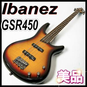 Ibanez アイバニーズ GSR450 エレキベース サンバースト GIO ジオ Bass PJ 美品