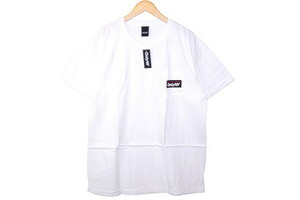 未使用 OnlyNY オンリーニューヨーク ポケットTシャツ ホワイト M ハフ シュプリーム オフホワイト ポケTee